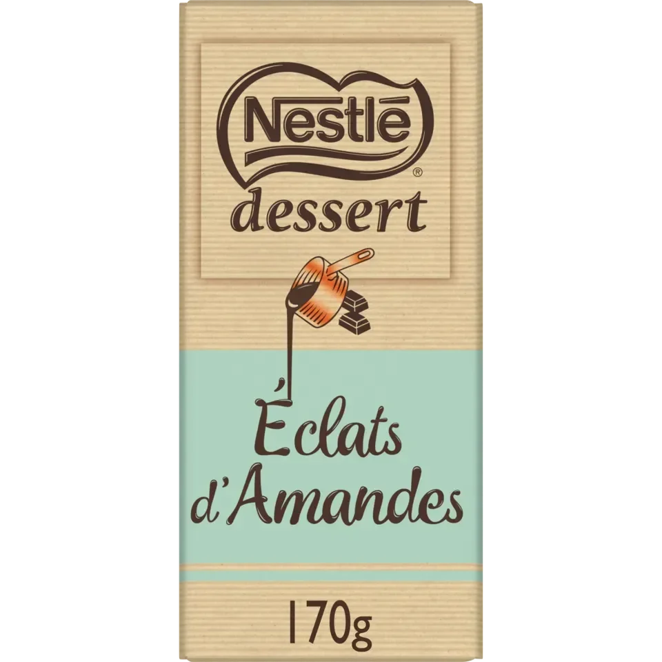 Visuel NESTLÉ DESSERT Lait Éclats d'Amandes 170g