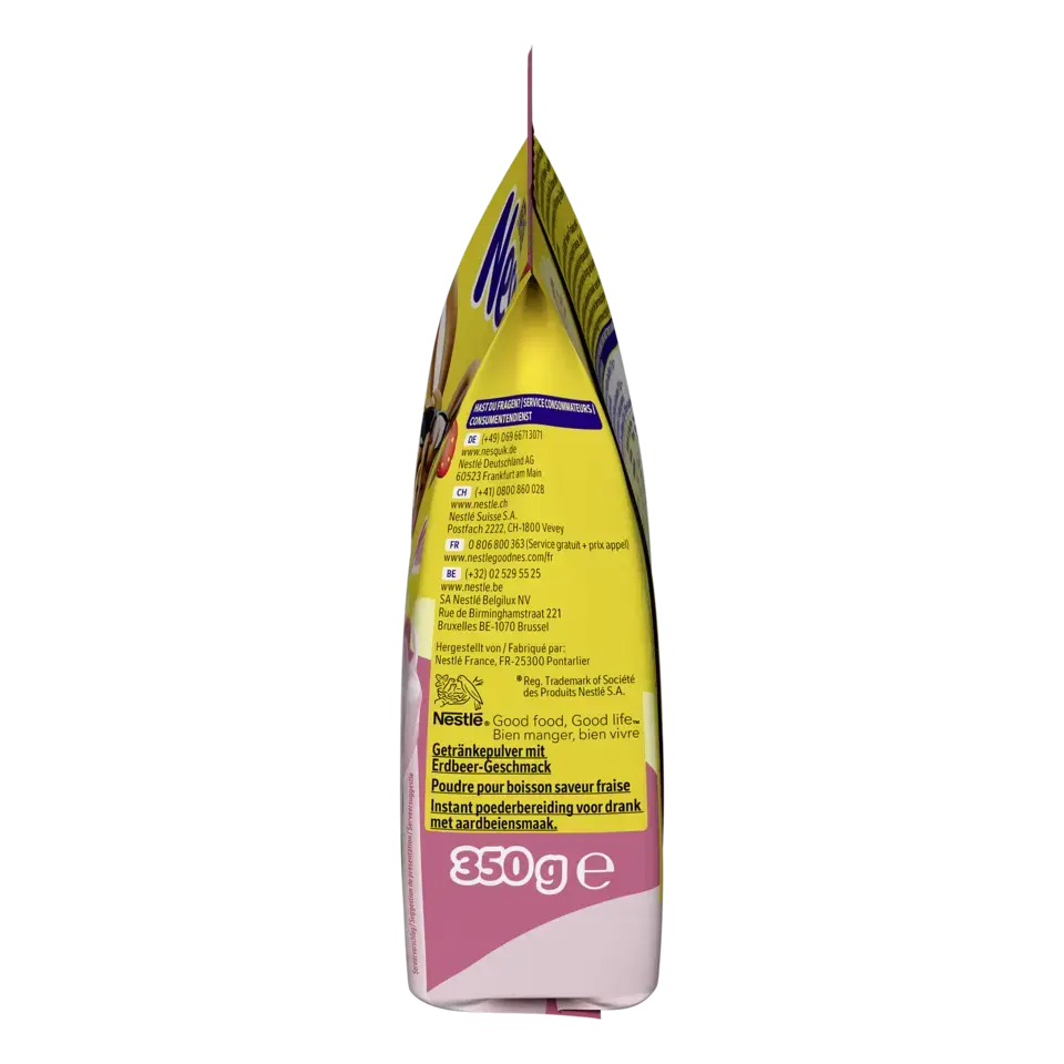 NESQUIK Strawberry Pouch 14x350g DE