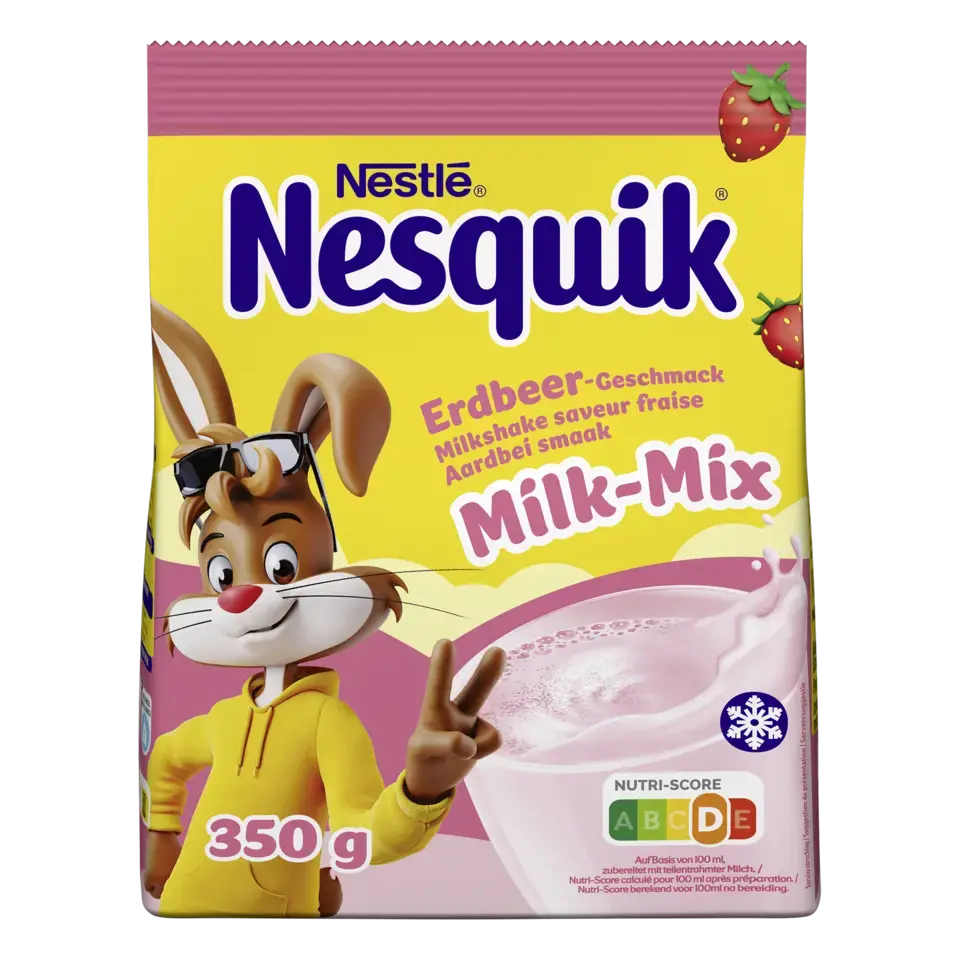 NESQUIK Strawberry Pouch 14x350g DE