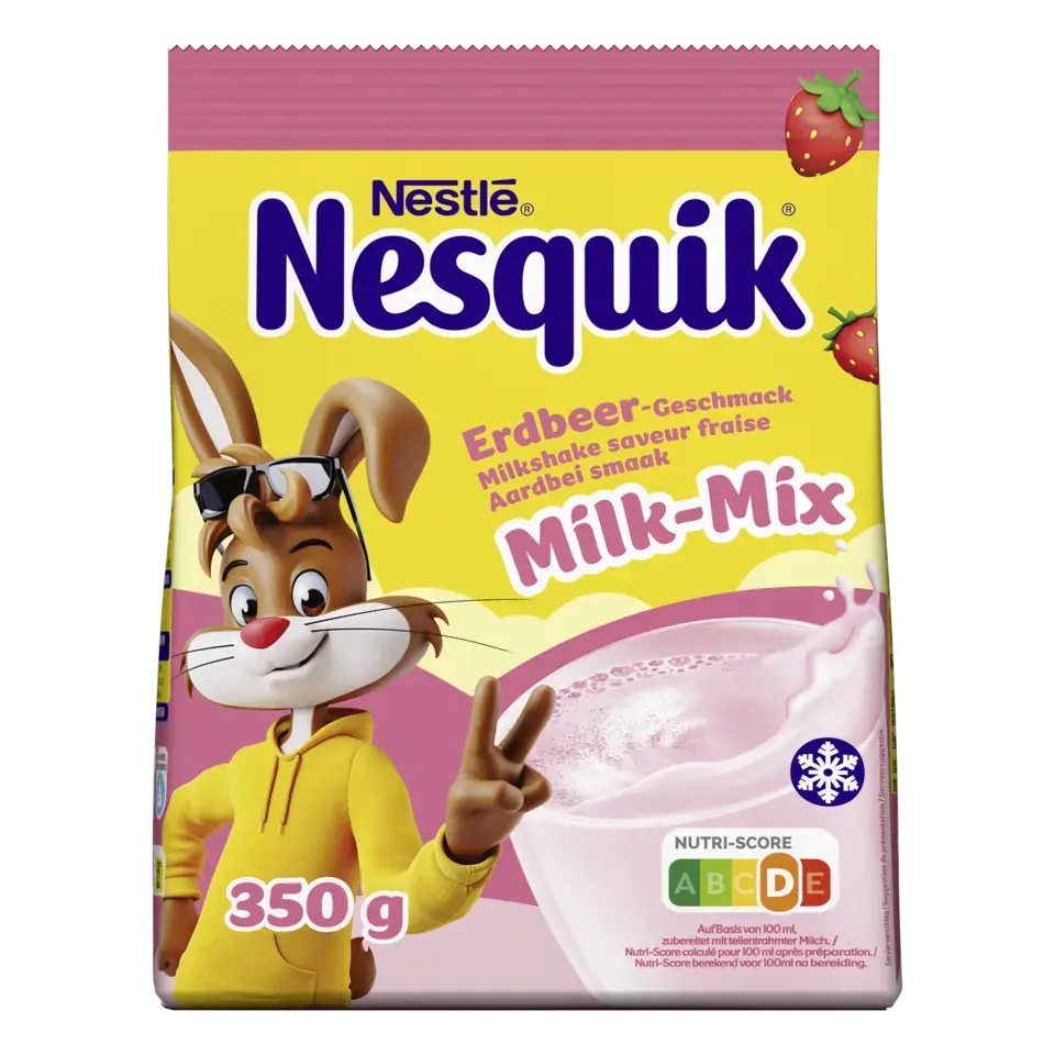 NESQUIK Strawberry Pouch 14x350g DE