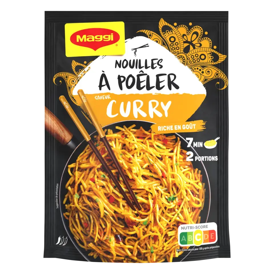 MAGGI® Nouilles à poeler saveur curry 118g