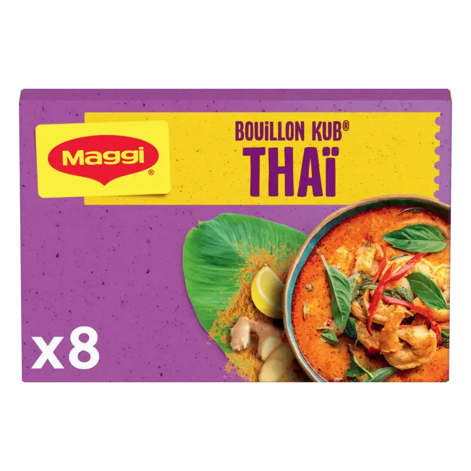 MAGGI Bouillon Kub Thai 80g visuel-1