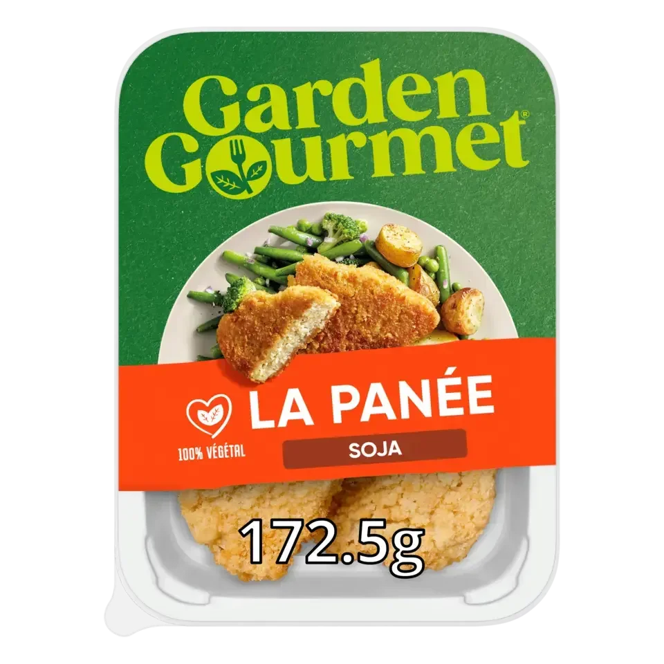 GARDEN GOURMET Vegan Schnitzel 1.7 Peel Pack 48x207g FR