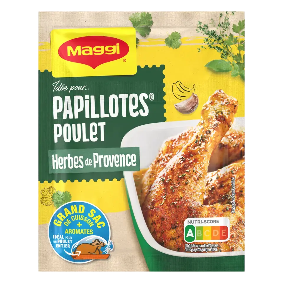 MAGGI Juicy Chicken Herb Provence Sachet 16x34g FR