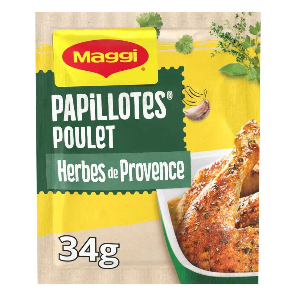 MAGGI Juicy Chicken Herb Provence Sachet 16x34g FR