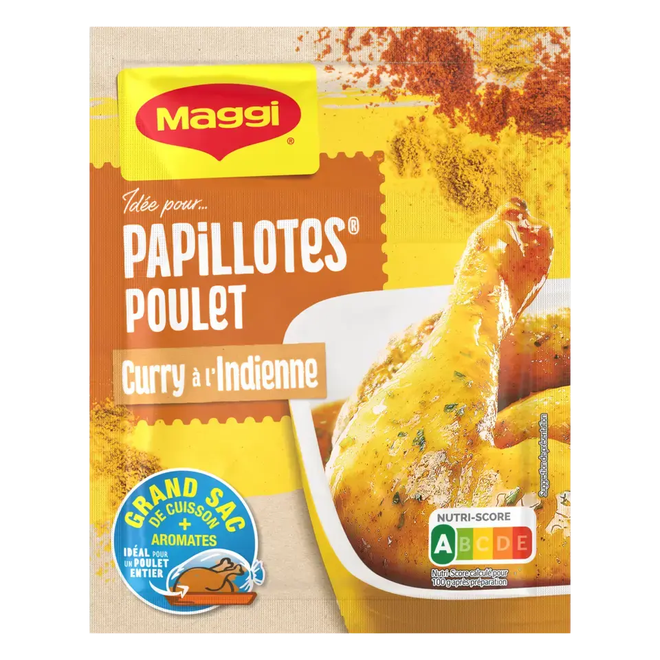 MAGGI Juicy Chicken Curry Sachet 16x30g FR
