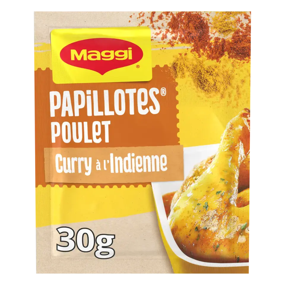 MAGGI Juicy Chicken Curry Sachet 16x30g FR