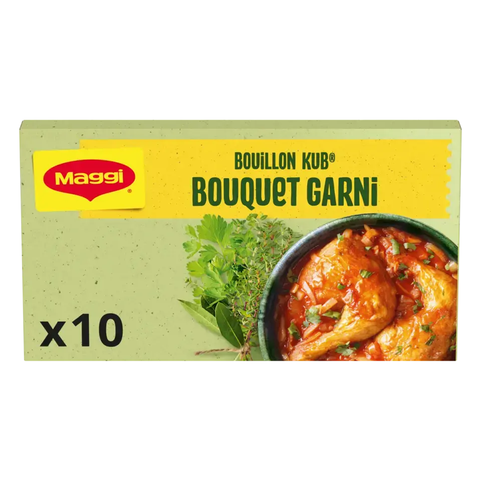MAGGI Bouillon Bouquet Garnished Carton 20x100g FR