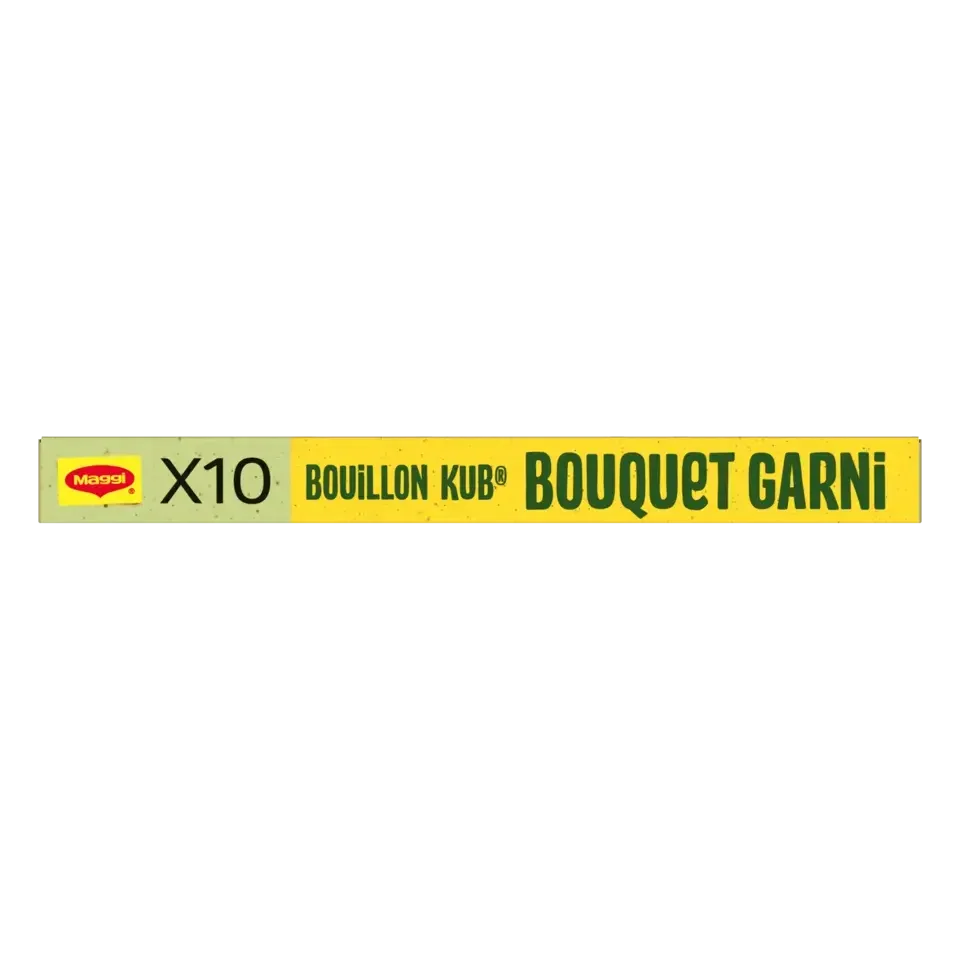 MAGGI Bouillon Bouquet Garnished Carton 20x100g FR