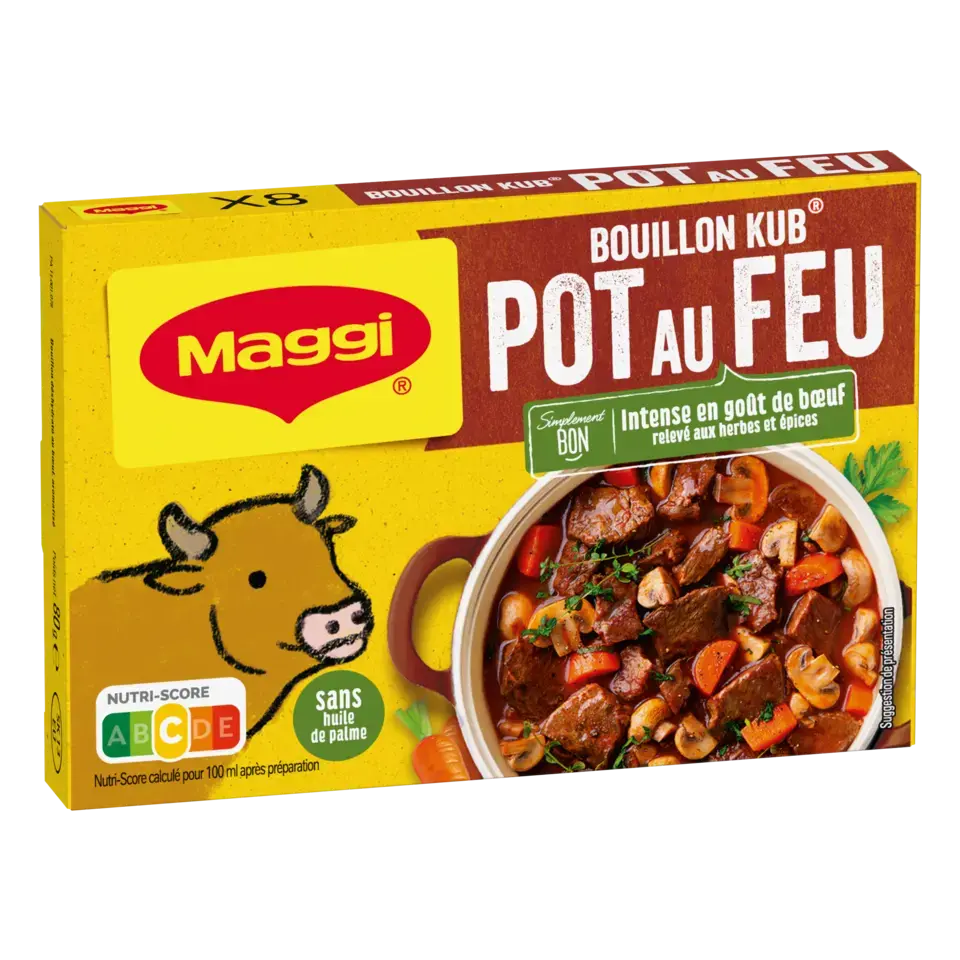 MAGGI Bouillon Pot-Au-Feu Carton 20x80g FR