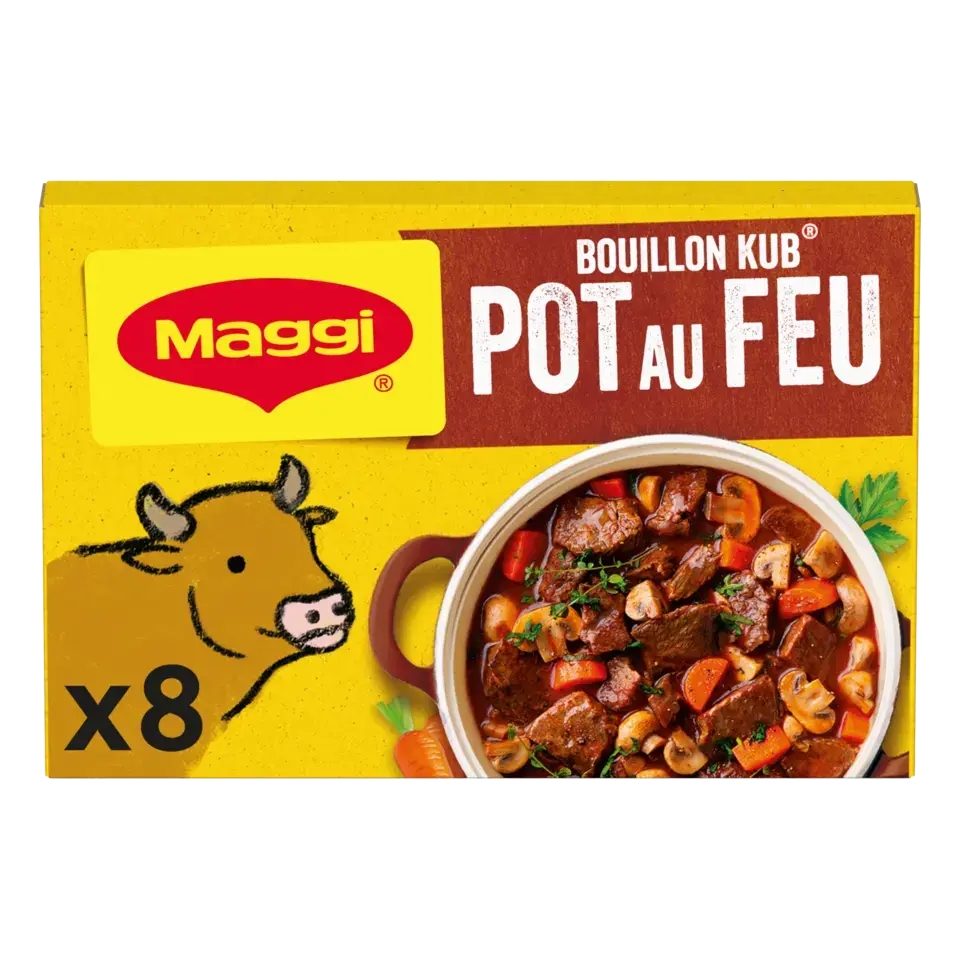 MAGGI Bouillon Pot-Au-Feu Carton 20x80g FR