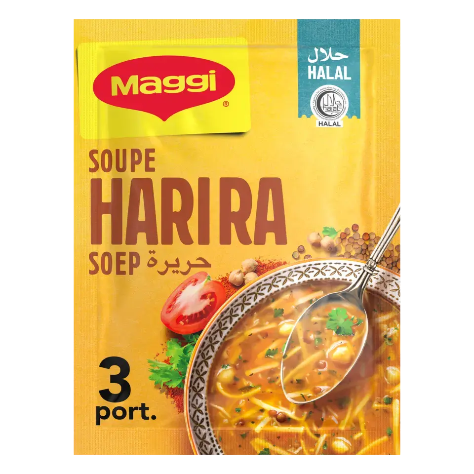 MAGGI Harira Soup Halal Pouch 18x90g FR