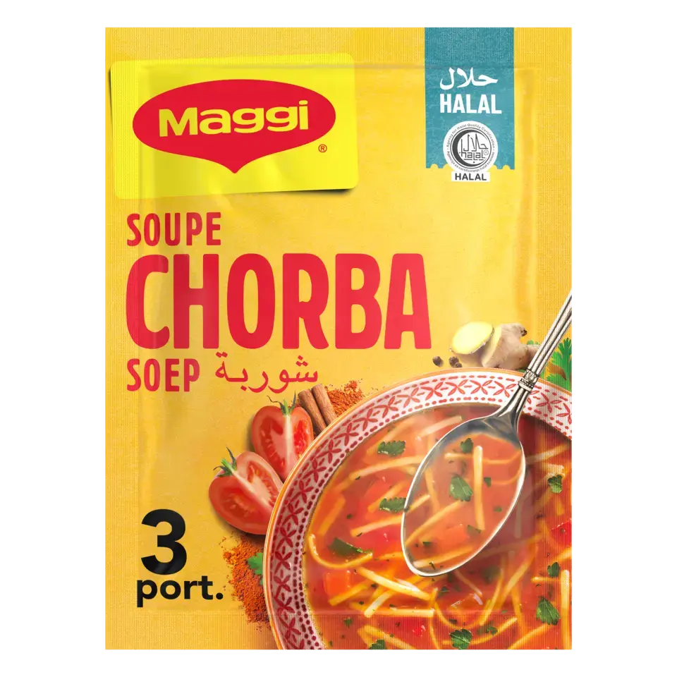 MAGGI Chorba Soup Halal Pouch 18x85g FR