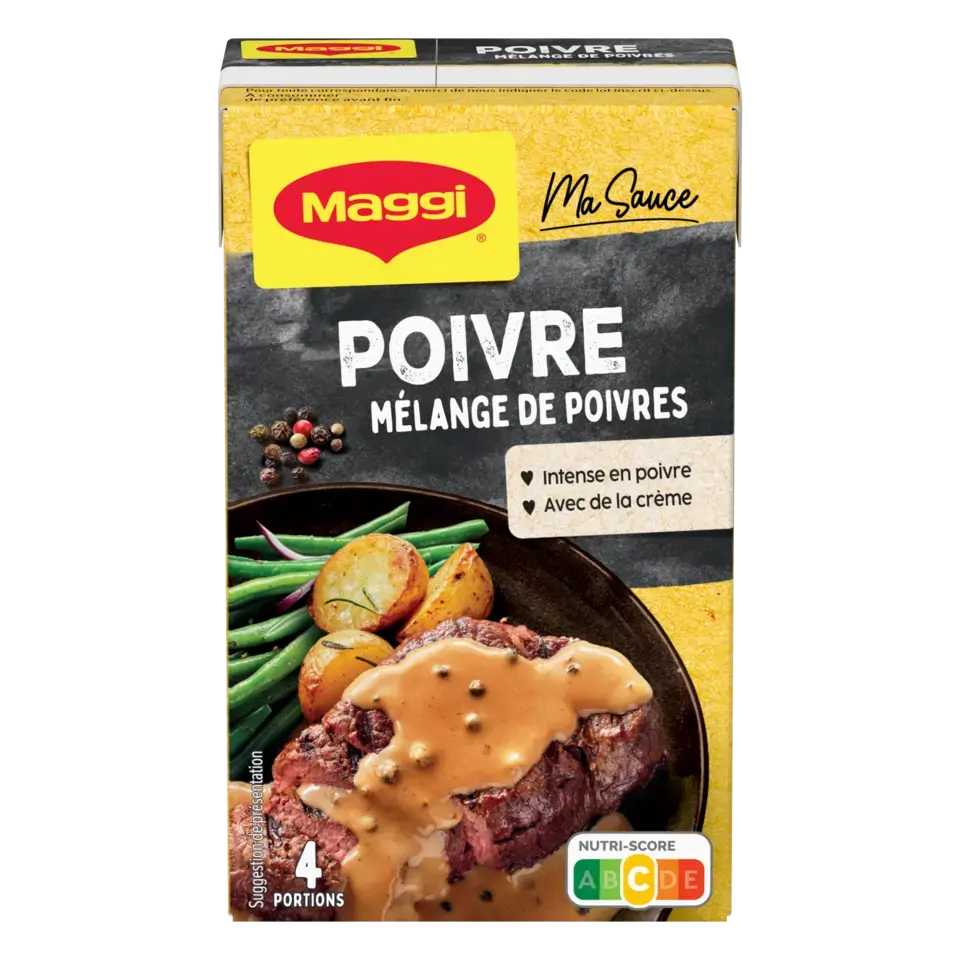 MAGGI MA SAUCE FINE Pepper Tetra 12x250ml FR