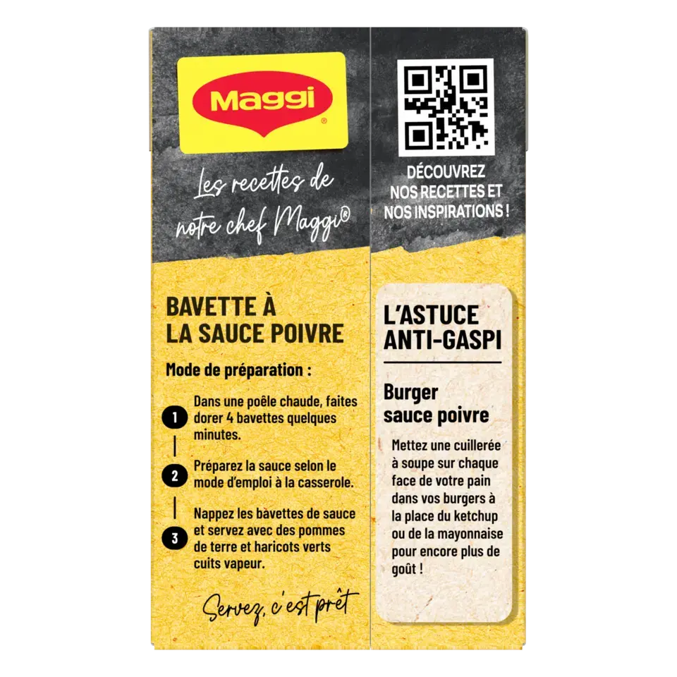 MAGGI MA SAUCE FINE Pepper Tetra 12x250ml FR