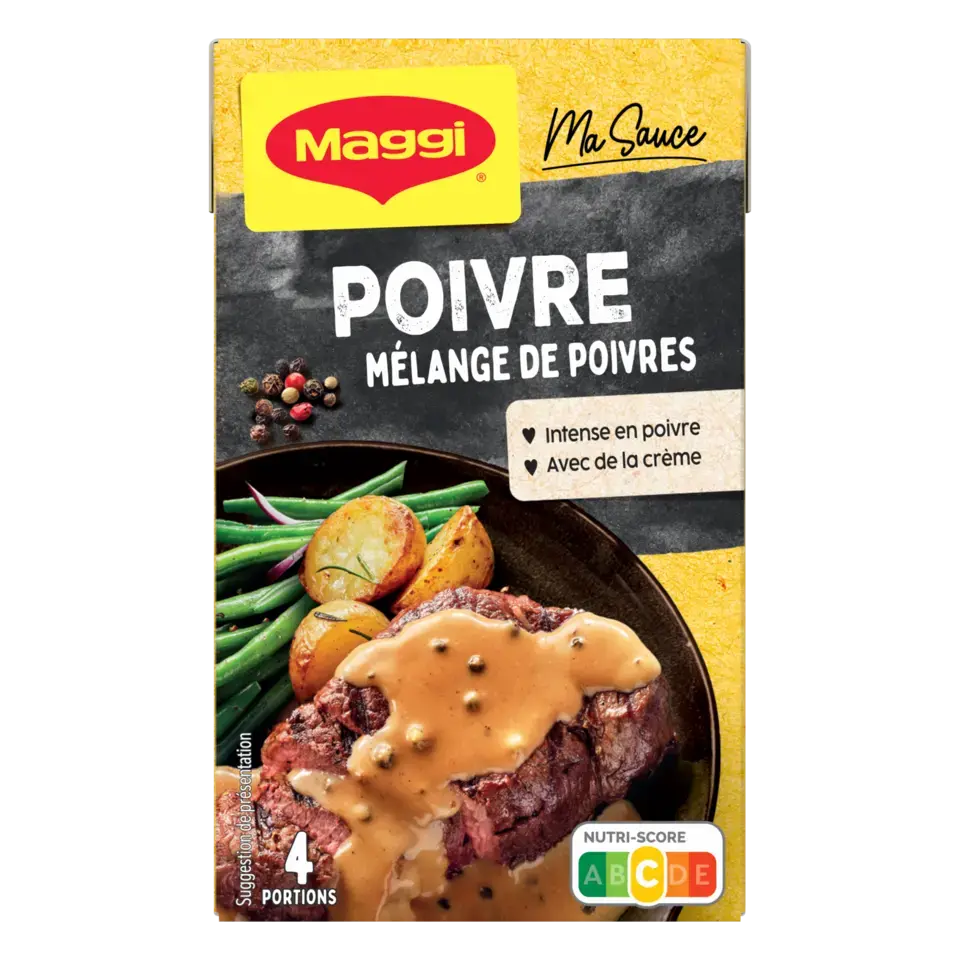 MAGGI MA SAUCE FINE Pepper Tetra 12x250ml FR