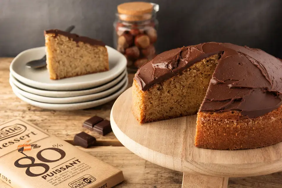 DESSERT Hazelnut Cake Dessert Gourmet Stopover Recipe FR