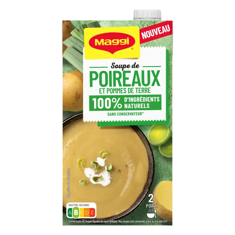 MAGGI Liquid Soup Leek Brick 12x500ml FR