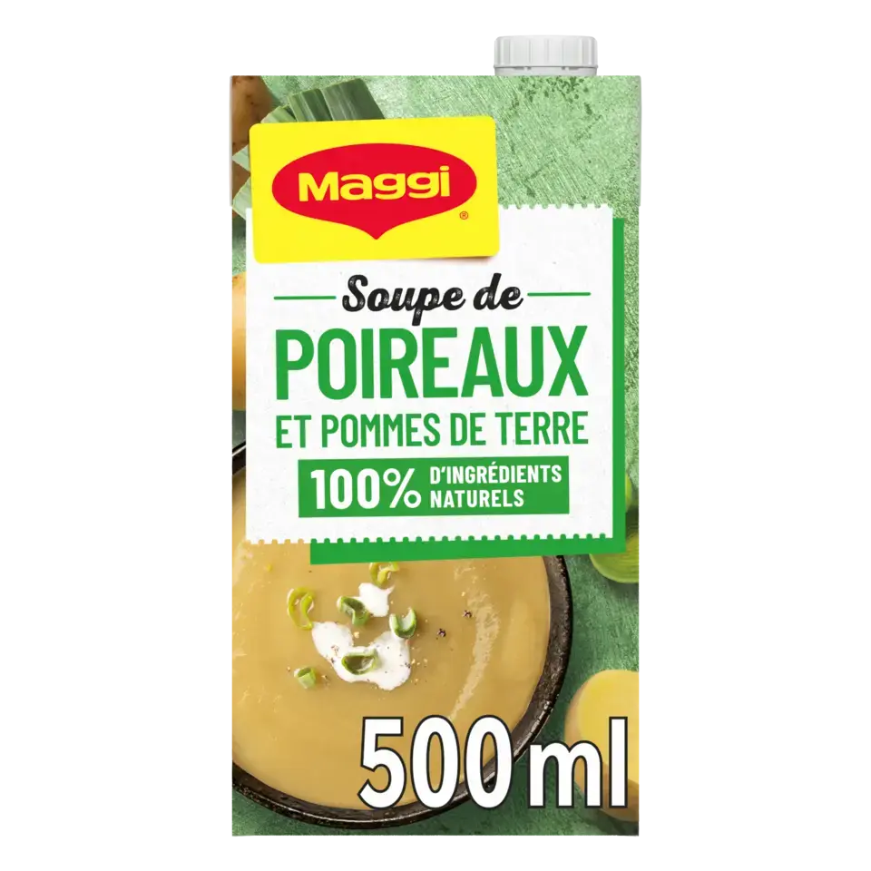 MAGGI Liquid Soup Leek Brick 12x500ml FR