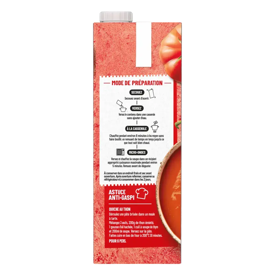 MAGGI Liquid Soup Tomato Tetra 6x1L FR