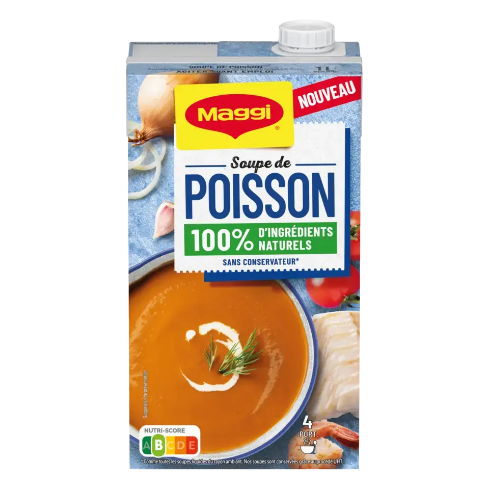 MAGGI Liquid Soup Fish Tetra 6x1L FR
