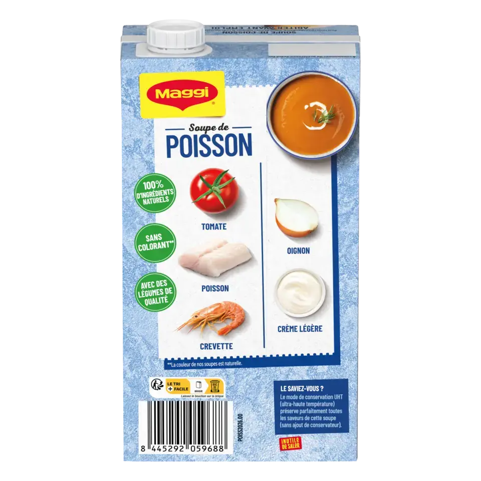 MAGGI Liquid Soup Fish Tetra 6x1L FR