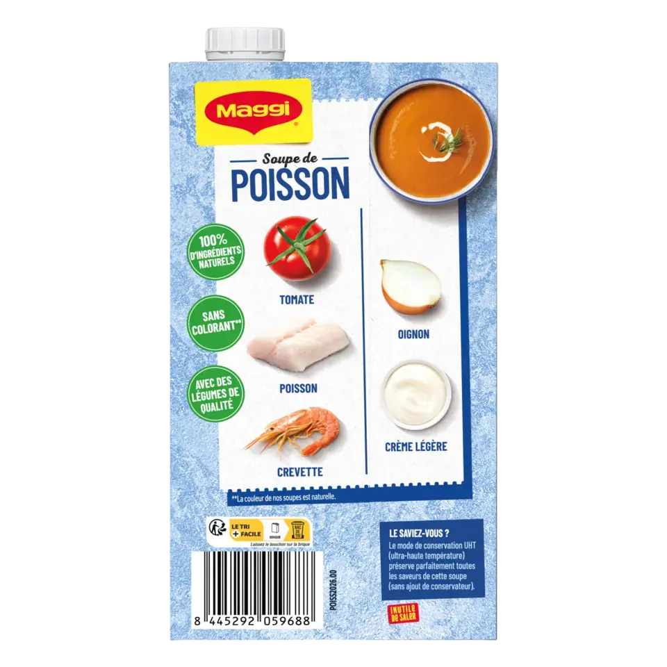 MAGGI Liquid Soup Fish Tetra 6x1L FR