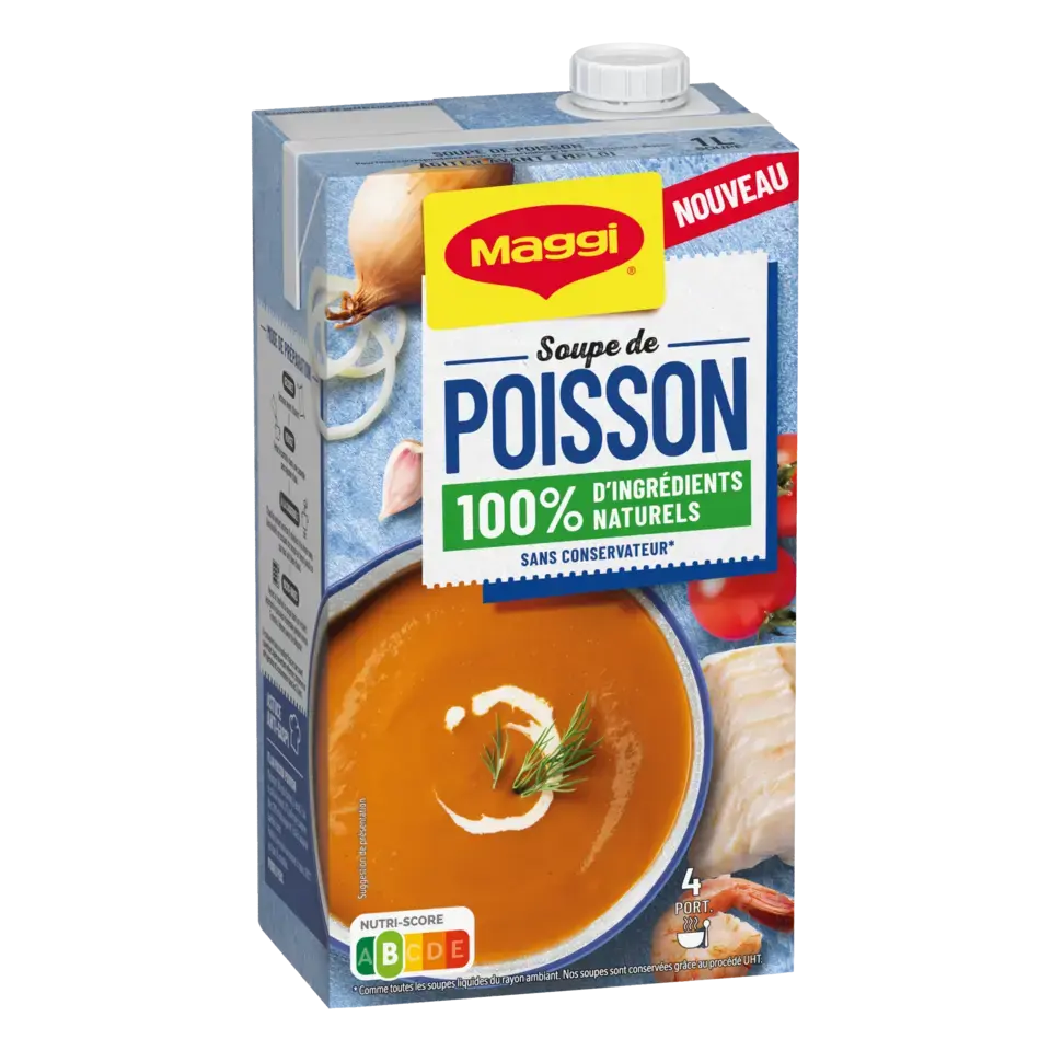 MAGGI Liquid Soup Fish Tetra 6x1L FR