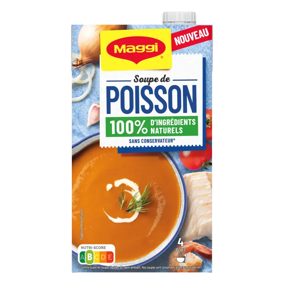 MAGGI Liquid Soup Fish Tetra 6x1L FR