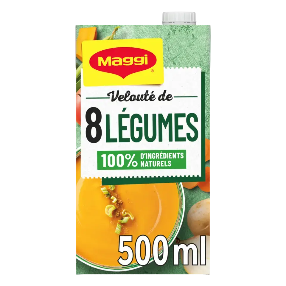 MAGGI Liquid Soup 8 Vegetable Brick 12x500ml FR