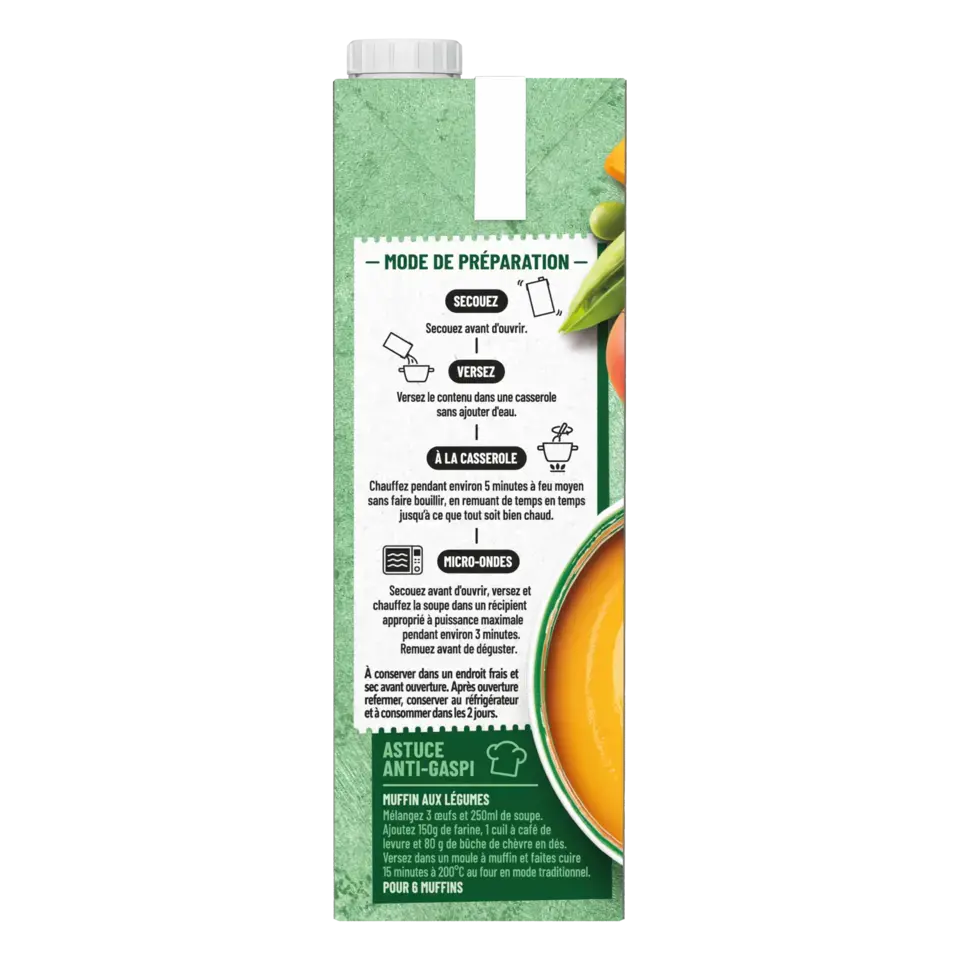 MAGGI Liquid Soup 8 Vegetable Brick 12x500ml FR