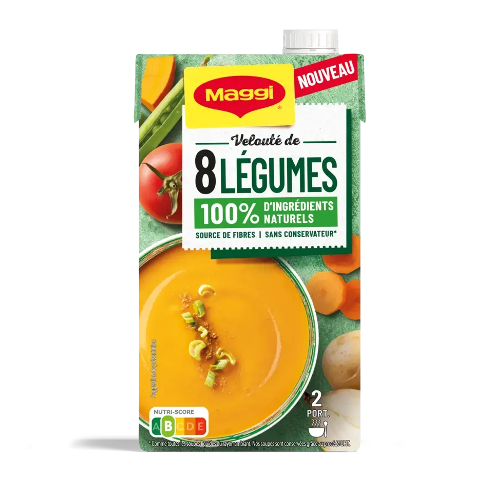 Soupe Velouté de 8 légumes 500ml