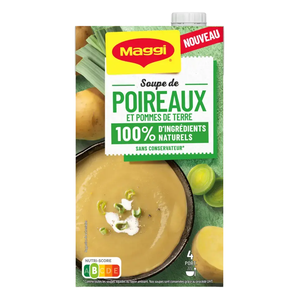 MAGGI Liquid Soup Leek Brick 6x1L FR