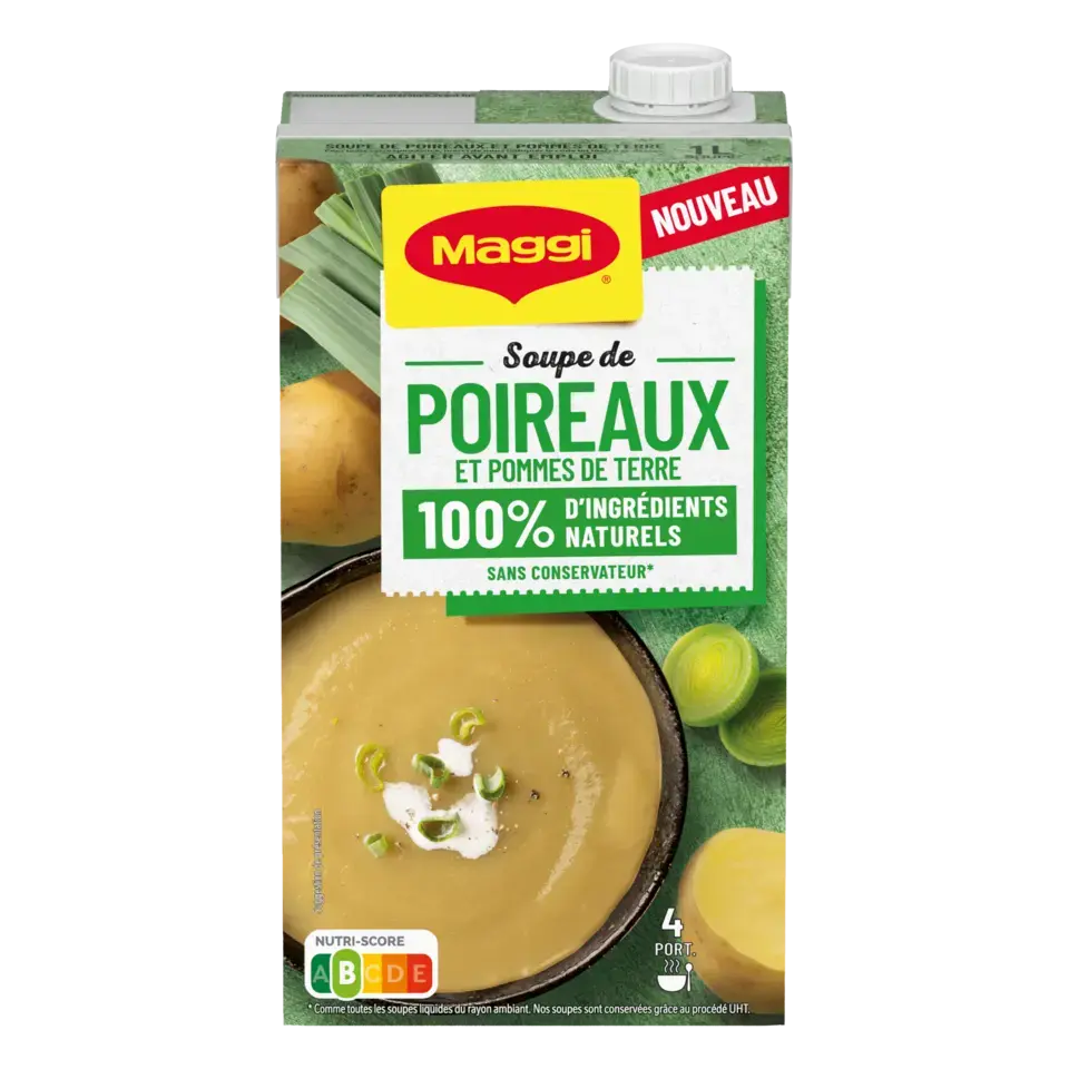 MAGGI Liquid Soup Leek Brick 6x1L FR