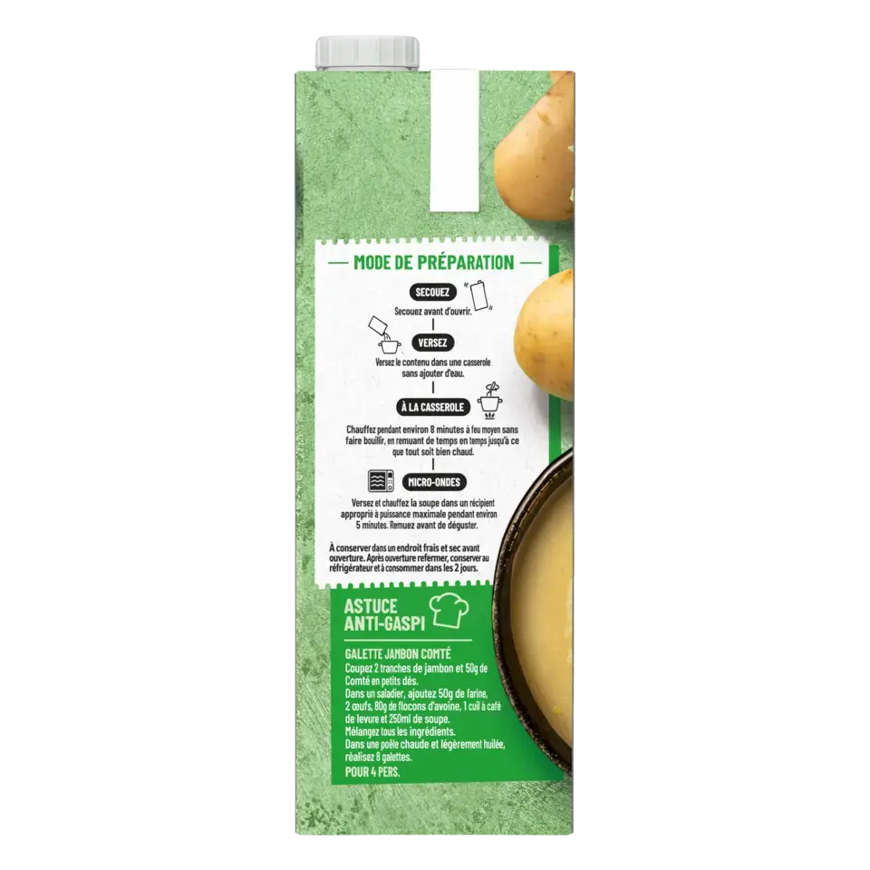 MAGGI Liquid Soup Leek Brick 6x1L FR