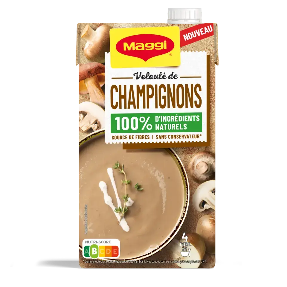 Soupe Velouté de champignons 1L