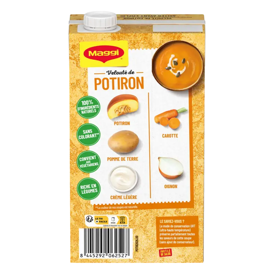 MAGGI Liquid Soup Pumpkin Brick 6x1L FR