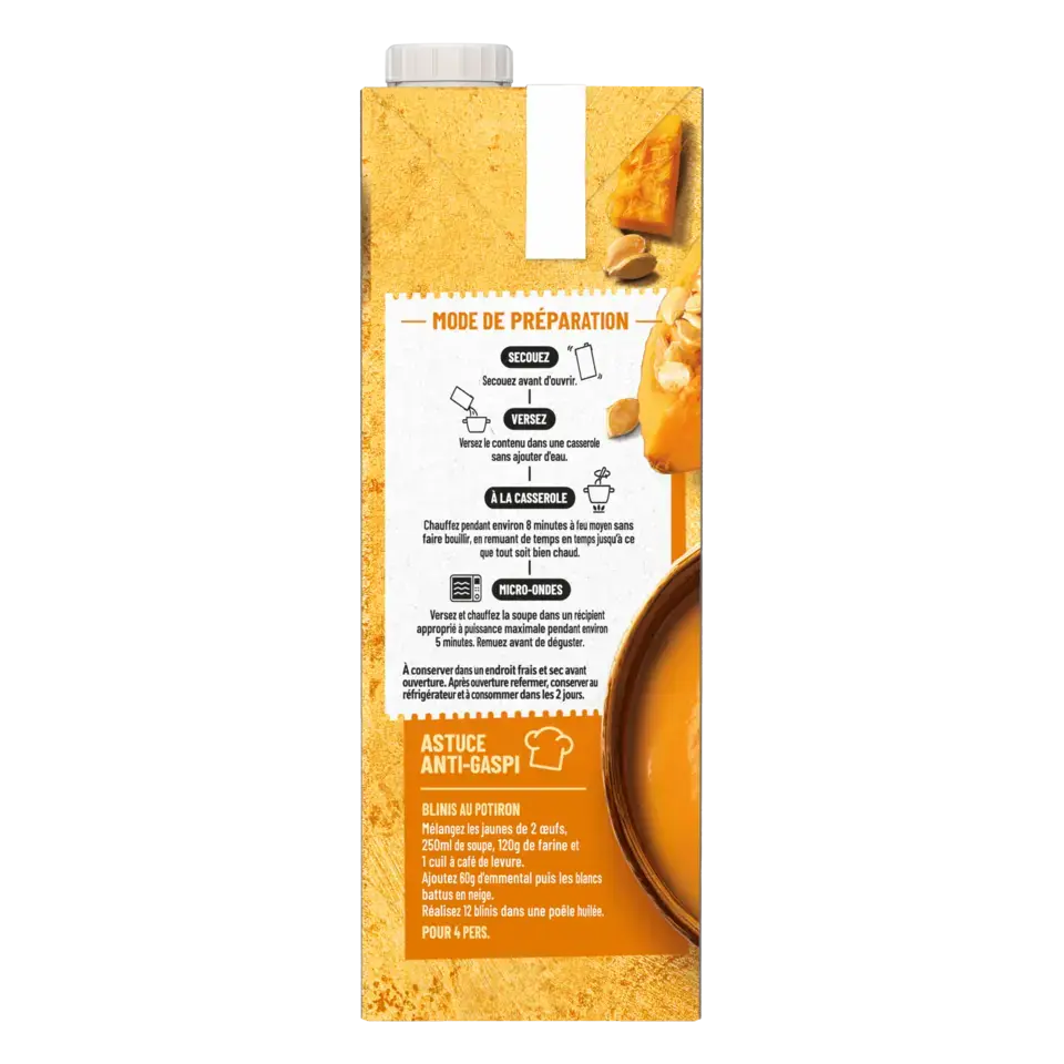 MAGGI Liquid Soup Pumpkin Brick 6x1L FR