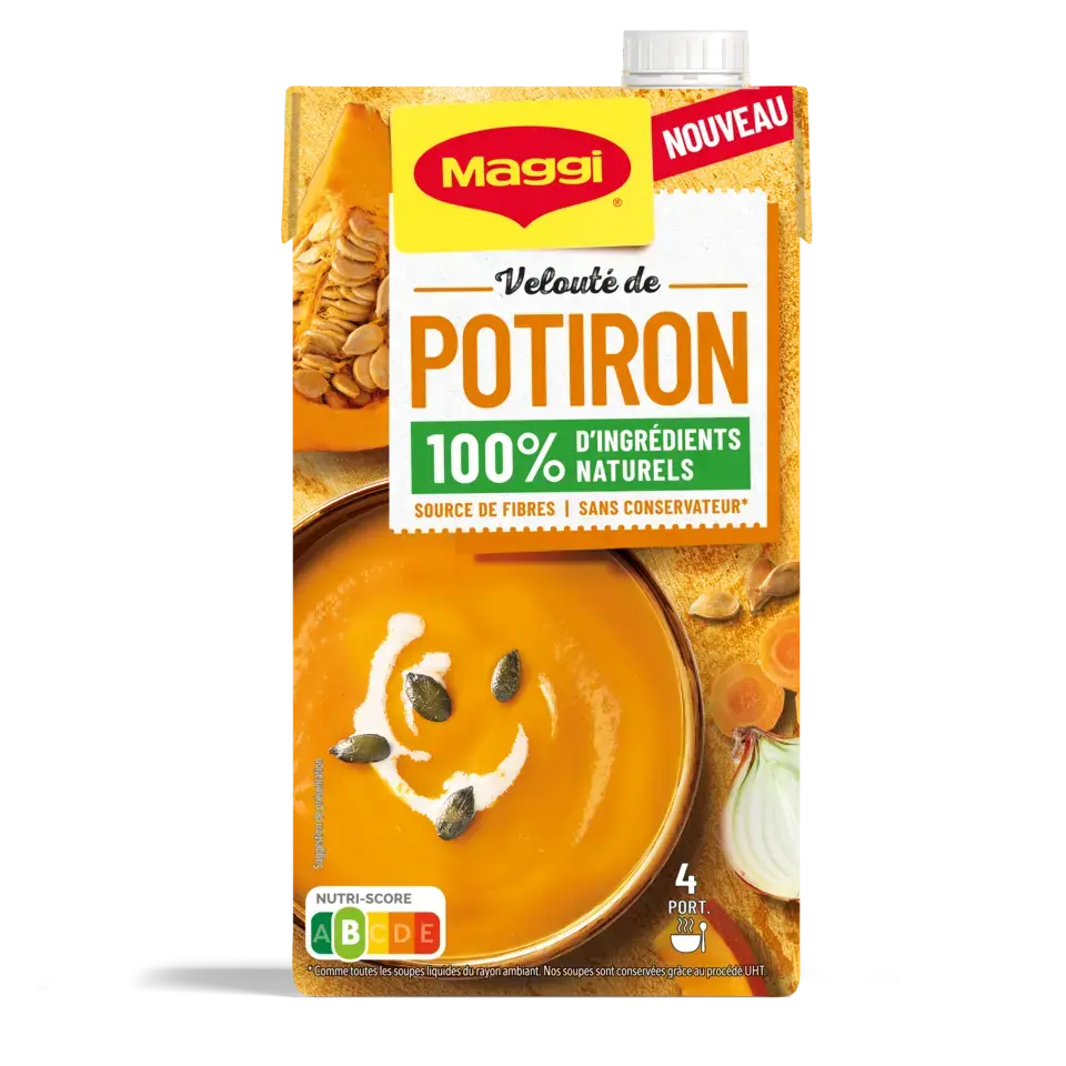 Soupe Velouté de potiron 1L