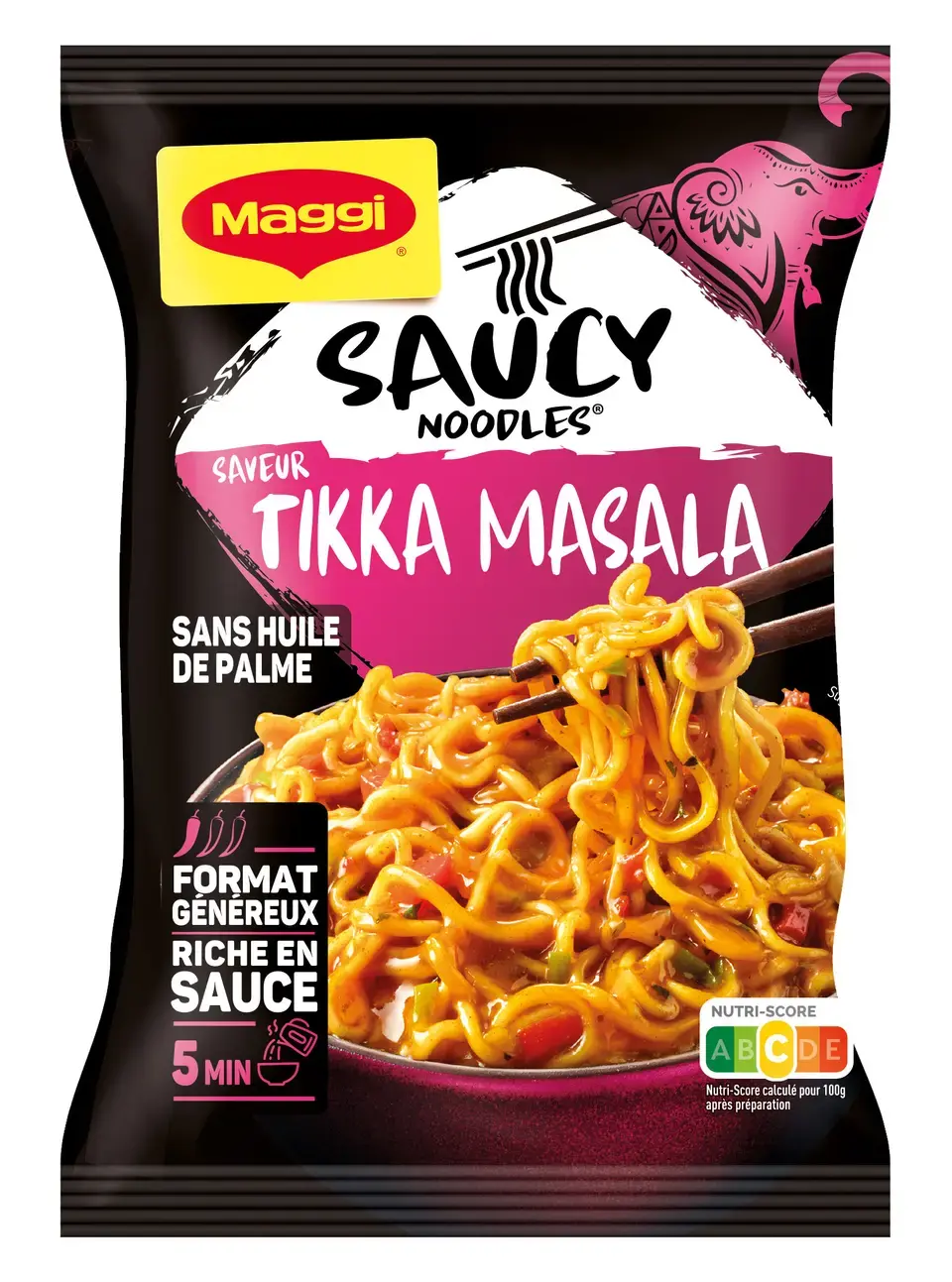 MAGGI Noodle Tikka Pouch 8x128g FR