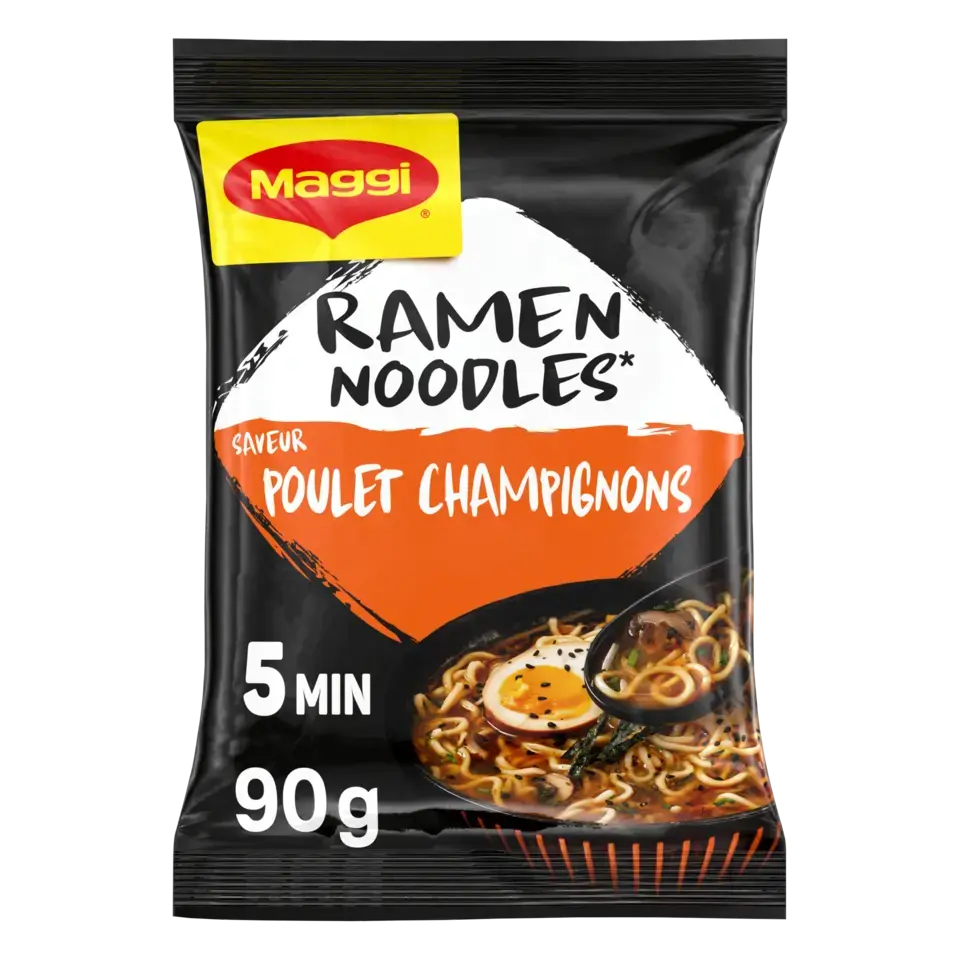 MAGGI Ramen Noodle Chicken Pouch 10x90g FR