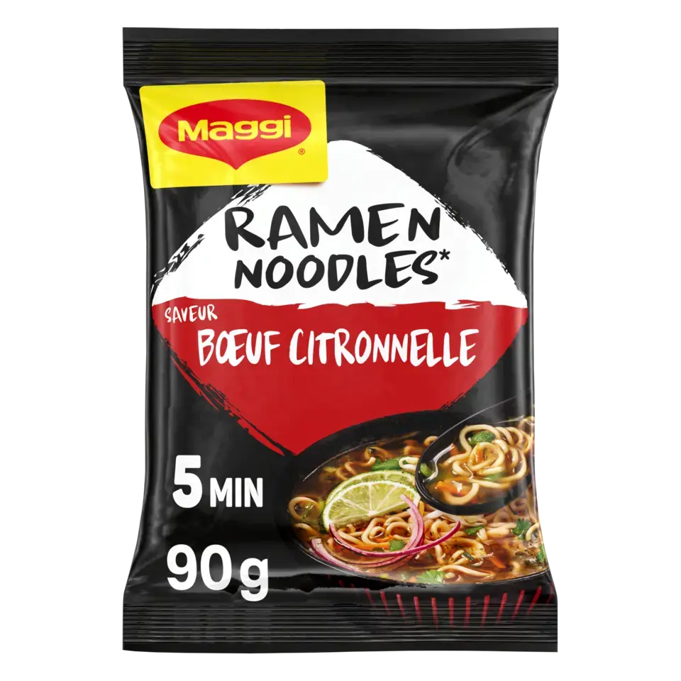 MAGGI Ramen Noodle Beef Pho Pouch 10x90g FR