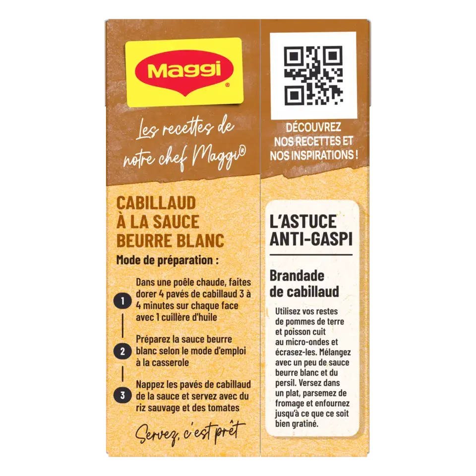 MAGGI MA SAUCE FINE White Butter Tetra 12x250ml N2 FR