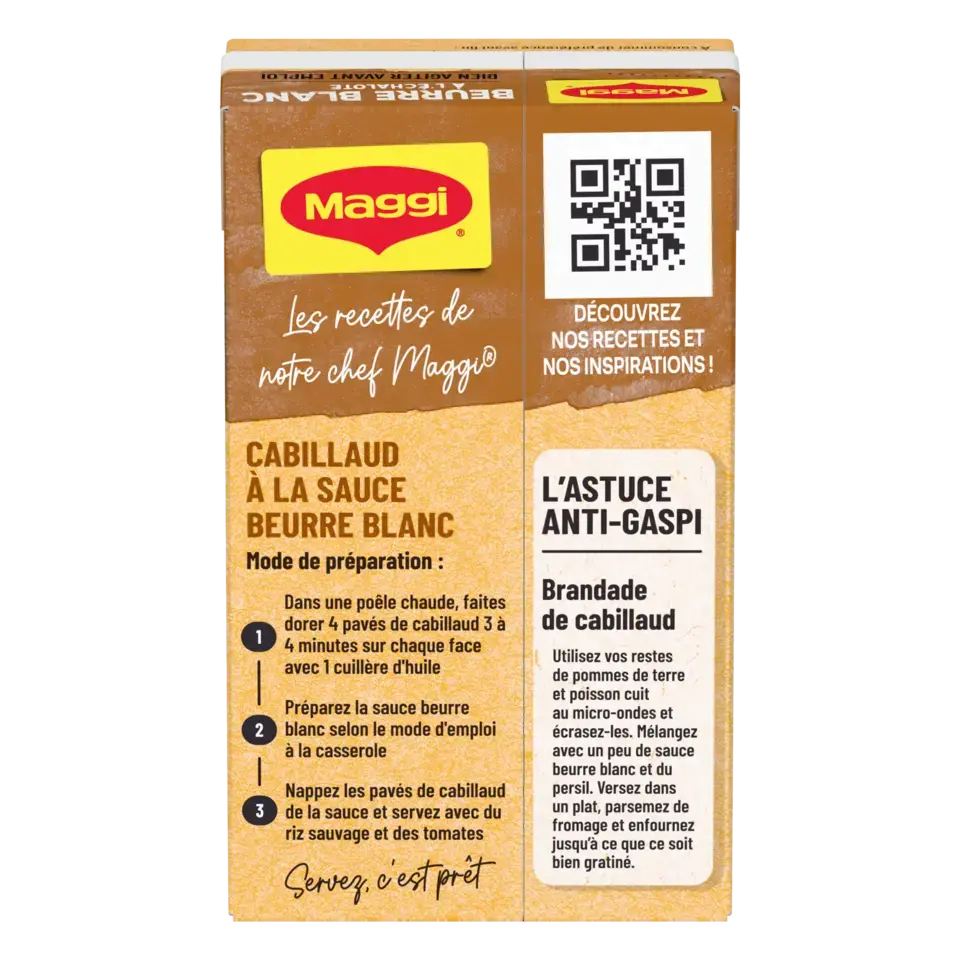 MAGGI MA SAUCE FINE White Butter Tetra 12x250ml N2 FR