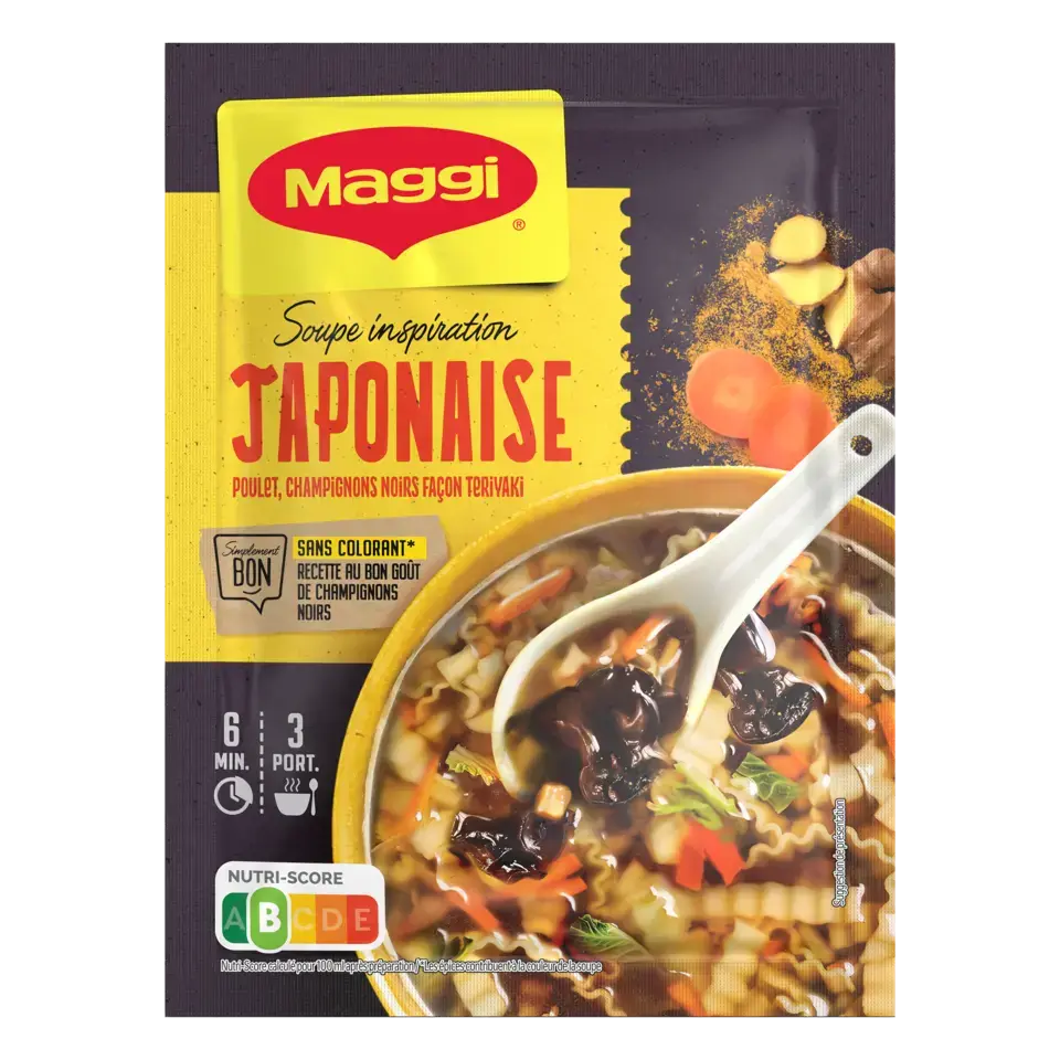 MAGGI Soup Japanese Pouch 10x50g FR