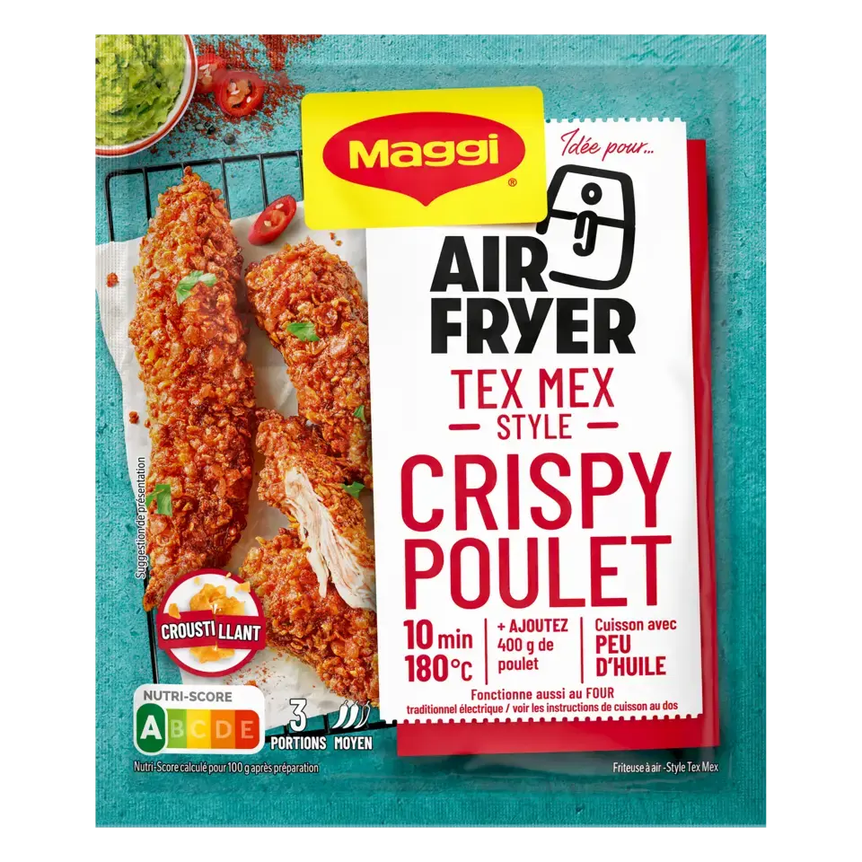 MAGGI Air Fryer Crispy Tex Mex Pouch 14x66g FR