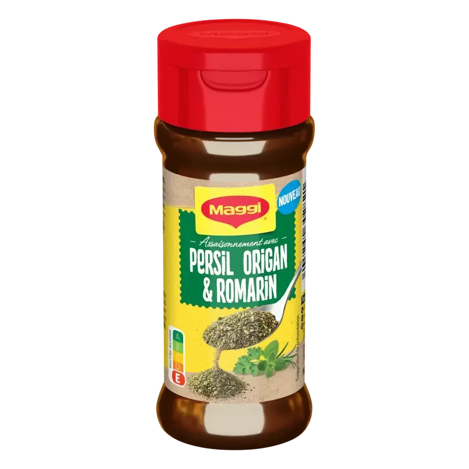 MAGGI Assaisonnement Poudre Ail Bottle 8x60g FR