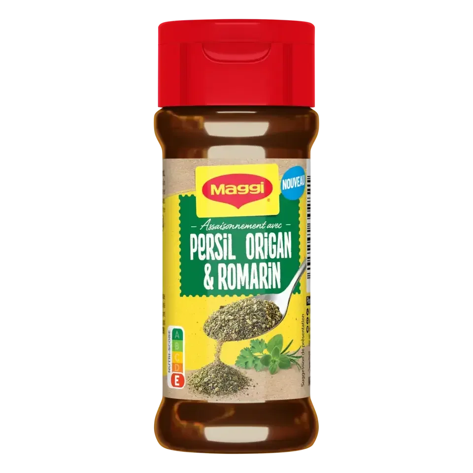 MAGGI Assaisonnement Poudre Ail Bottle 8x60g FR