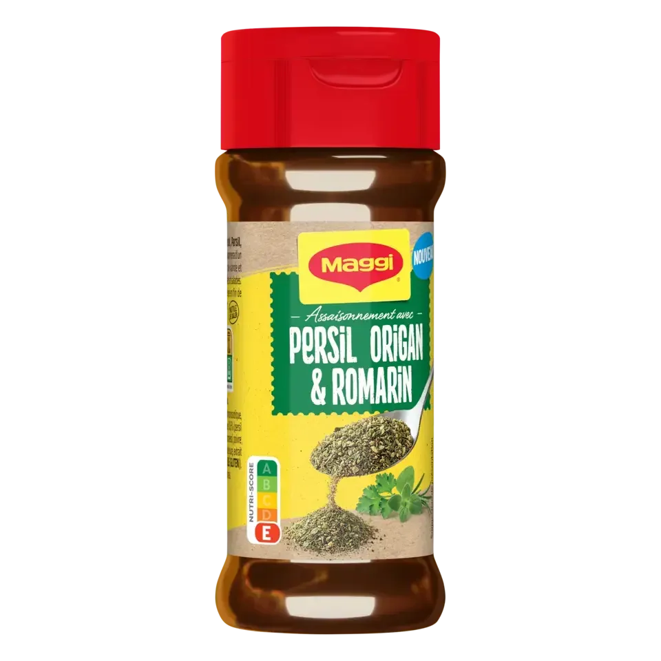 MAGGI Assaisonnement Poudre Ail Bottle 8x60g FR