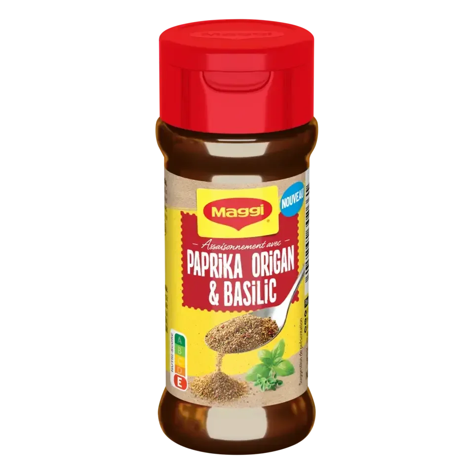 MAGGI Assaisonnement Poudre Paprika Bottle 8x60g FR